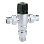 CALEFFI termostatický směšovací ventil 521 3/4" 30–65 °C 521500