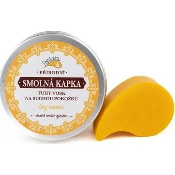 Tělové mléko Smolenka Smolná kapka - bez esencí - tuhý vosk na suchou pokožku
