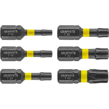Bit Graphite Torx 56H541 6 ks