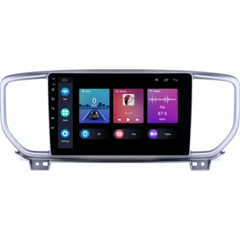 Autorádio B381 Podofo 2DIN autorádio PEV93 Android, Kia Sportage 4 KX5