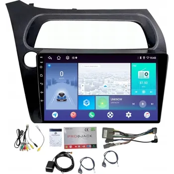 Autorádio AUTORÁDIO GPS ANDROID HONDA CIVIC 2006-2012 CARPLAY WIFI USB 64GB SIM MODEM