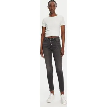Pánské džíny Calvin Klein Jeans Jeansy J20J225114 Černá Skinny Fit 29_34