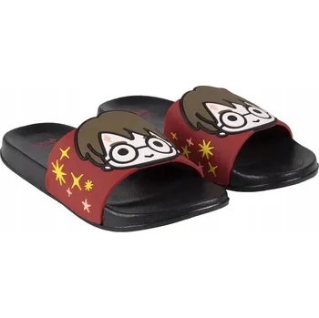 Chlapecké pantofle Dětské pantofle Harry Potter Černé - Velikost 28-29