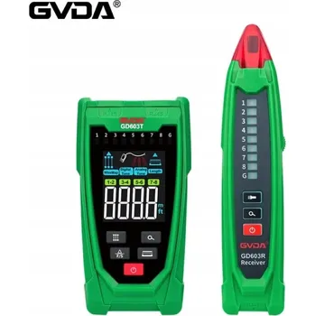 Tester kabelu GVDA GD603, Wire tracker, Tester LAN kabelů