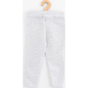 Kojenecké oblečení NEW BABY Dětské legíny z teplákoviny Kindergarten melange - vel. 104/110