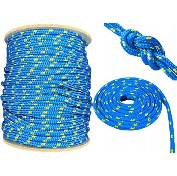 Lany LANO POLYPROPYLENOVÉ PLETENÉ PEVNÉ LODNÍ ZAHRADNÍ ŠŇŮRA 22MM 10M