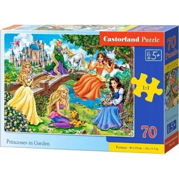 Puzzle Castorland Puzzle Princezny v zahradě 70 dílků