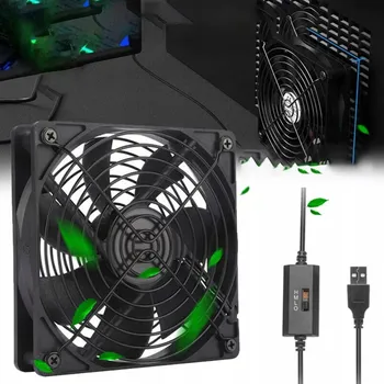 Počítačové chlazení Ventilátor 120mm 12V 5V 3 režimy USB COOLING SILENT FAN
