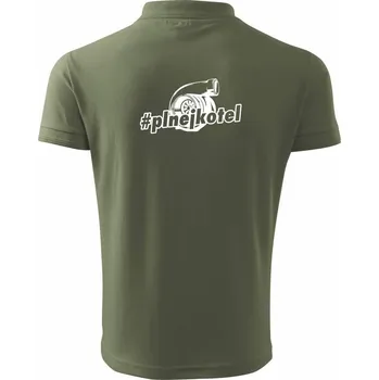 Pánská košile Plnej kotel - Polokošile pánská Pique Polo 203 - 2XL ( Khaki )
