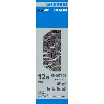 Řetěz na kolo Řetěz na kolo 12z Shimano SLX CN-M7100 spojka 126 článků pro elektrokola