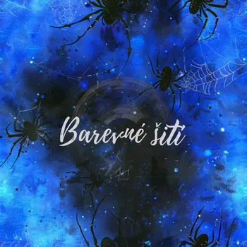 Úplet, Modrá pavoučí (E) (Top kvalitní úplet Bella digitisk)