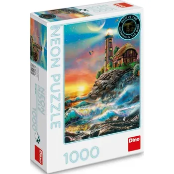 Dětské zboží Puzzle Maják 1000 dílků neon