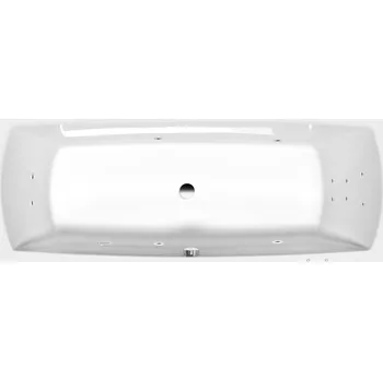 Vana LILY hydromasážní vana, 170x70x39cm, Attraction Hydro, chrom