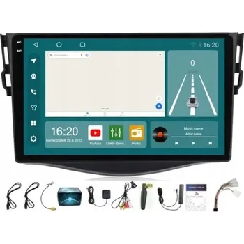Autorádio AUTORÁDIO S NAVIGACÍ TOYOTA RAV4 2006-2012 WIFI CARPLAY ANDROID 8/256GB SIM
