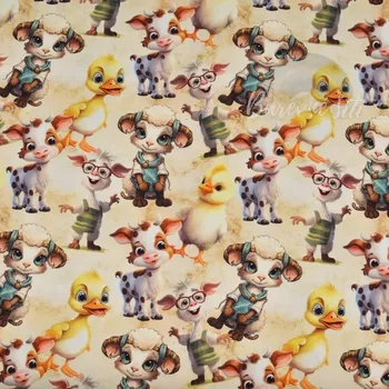 Úplet Domácí zvířátka (E) (Top kvalitní úplet Bella digitisk)