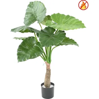 umělá květina Umělá rostlina Alocasia Calidora nehořlavá, 80cm