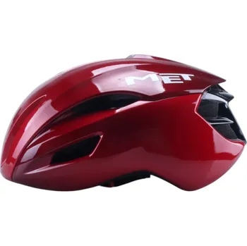 Cyklistická přilba Pánská cyklistická přilba velikost 55–61 cm Odolná helma z ABS a PC plastu Sportovní ochranná helma na kolo Větraný design Pohodlné nošení červená