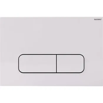 Splachovací tlačítko Splachovací tlačítko WC RAYBRO Mocha bílé