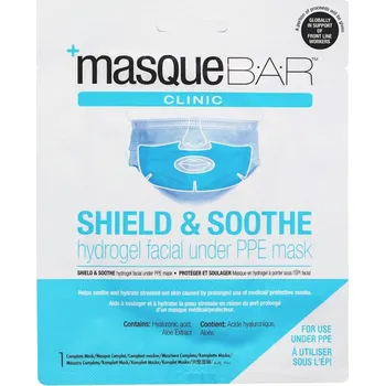Pleťové sérum Masque Bar Plátýnková maska pod roušku Shield and Soothe
