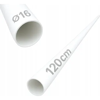 Zábradlí Ocelová trubka fi 16 výplň do zábradlí Harfa 120cm bílá barva