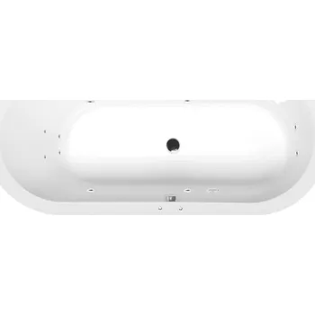Vana ASTRA O hydromasážní vana, 165x75x48cm, Active Hydro, chrom