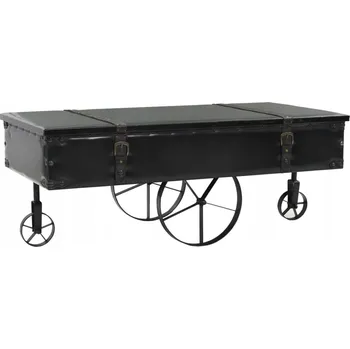 Konferenční stolek Konferenční stolek VidaXL obdélníkový 110 x 55 x 43 cm černý