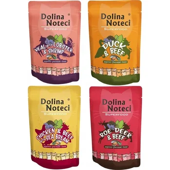 Krmivo pro kočku Dolina Noteci Superfood krmivo mokra pro kočky mix chutí 24 x 85 g bez obilovin