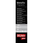 APLI metalický papír A4,130gr - perleťový, 50 listů