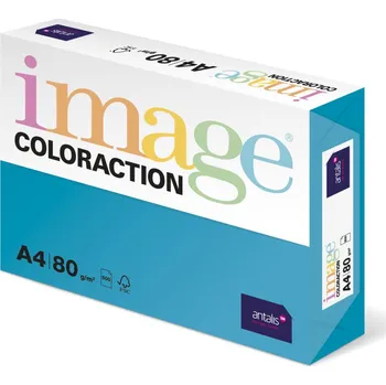 Barevný papír Image ColorAction A4 80 g č.AB48 Lisbon (sytá modrá)
