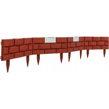 Zahradní obrubník Linder Exclusiv MC4409 45 x 29 x 2,5 cm 4 ks Terrakota