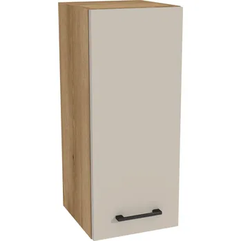 Kuchyňská skříňka Horní kuchyňská skříňka 30/72 CAPRI, korpus Dub Evoke, dvířka Kašmír Mat