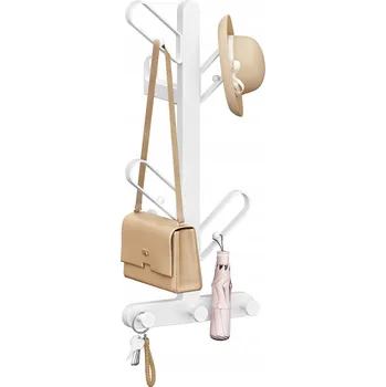 Věšák Šatní ramínko nerezová ocel Songmics bílý