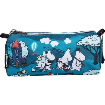 Penál Penál pouzdro Moomin Home Yard teal, Martinex Finsko