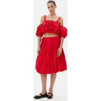 PINKO Top 105176 A2LD Červená Regular Fit S