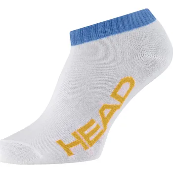 Tenisové ponožky HEAD SOCKS TENNIS 1P SNEAKER Barva: Žlutá/modrá, Velikost: 43-46
