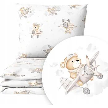 Povlečení Sada povlečení Čtyři Sloni 100 x 135 cm, vícebarevné