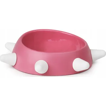 Miska pro psa Jedna plastová miska United Pets růžová 0,5 l
