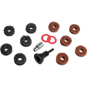 Sada čističů kotoučů, adaptér 1/2", průměr 40 mm - QUATROS QS14040