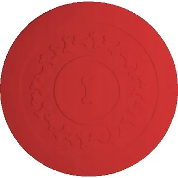 Miska pro psa Podložka pod misku 35 cm červená United Pets Made In Italy