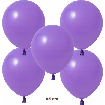 Balónek 5 kusů velké Balónky 45 cm (18 palců) FIALOVÉ, ideální pro helium