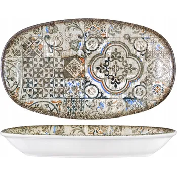 Oválná porcelánová mísa vintage hluboká Wilmax 20 x 11 cm