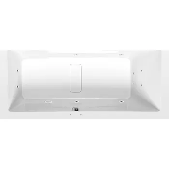 Vana MARLENE hydromasážní vana, 180x80x48cm, Active Hydro, chrom