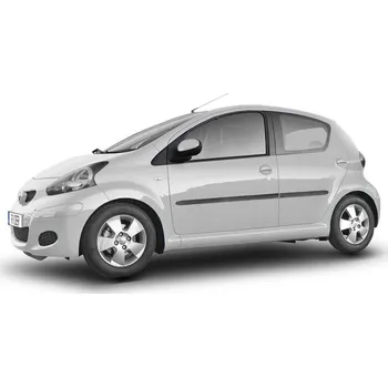 Lišta karosérie Ochranné boční lišty na dveře, Toyota Aygo, 2005-2014, 5 dveř.