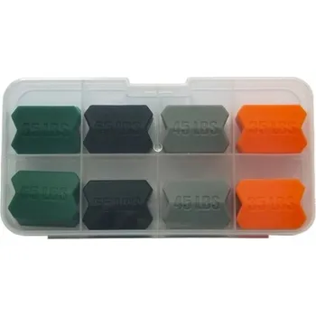 Sada silikonových čelistních posilovačů pro posílení žvýkacích svalů a zvýraznění linie čelisti se čtyřmi úrovněmi odporu