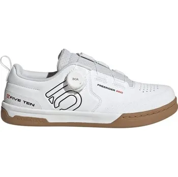 Pánské cyklistické tretry Five Ten Pánské Five Ten boty Freerider PRO BOA - Cloud White/Core Black/Red - 40