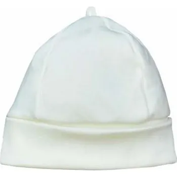 Čepice Kojenecká bavlněná čepička Koala Balónek bílá - vel. 74 (6-9m)