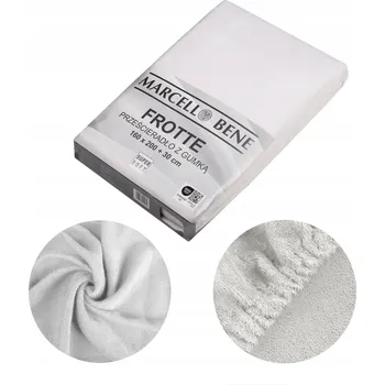 Prostěradlo Prostěradlo s gumou froté 140x200 +30 cm, bílé