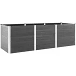 Obal na květináč 50 cm kovový šedý