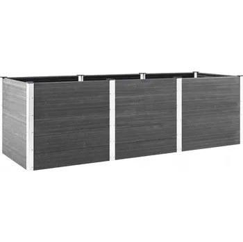 Květináč Obal na květináč 50 cm kovový šedý