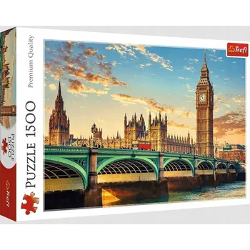 Puzzle TREFL PUZZLE 1500 DÍLKŮ LONDÝN VELKÁ BRITÁNIE